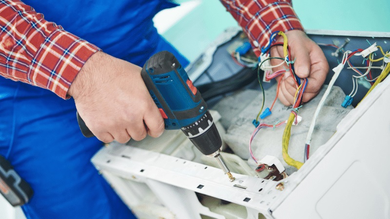 Arnavutköy Carrier Carrier çamaşır makinesi kart tamiri – Su almama arızası orijinal parça ile giderildi. - Teknik servis örneği